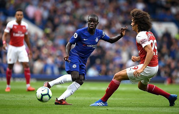 N'golo Kante is currently Chelsea's dynamo midfielder.